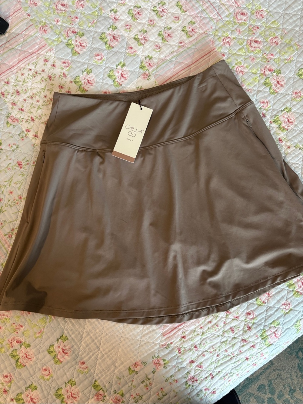 CALIA by Carrie Underwood Eagle Skort Gaunlet Grey - Picture 4 of 9